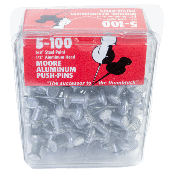 Aluminum Push Pins